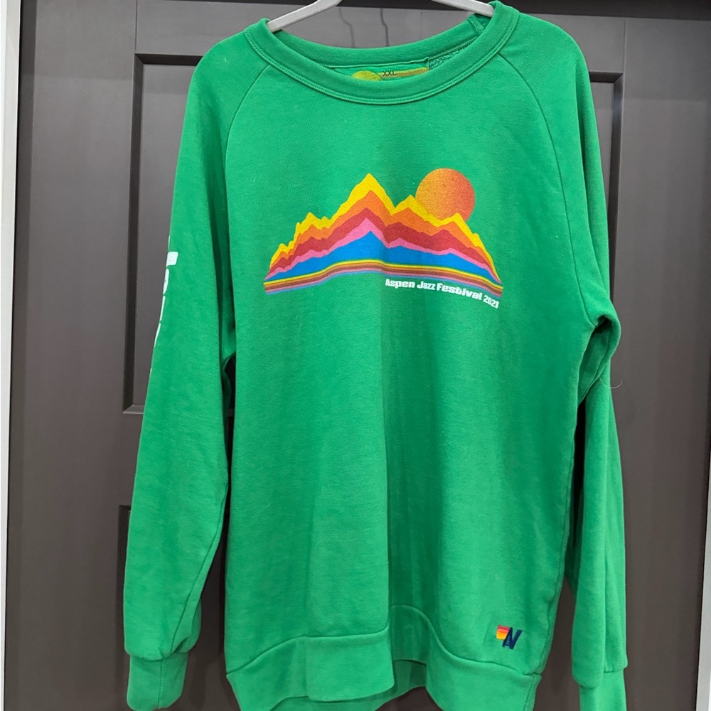 Aviator Nation Aspen Jazz 2021 Sweatshirt XXL